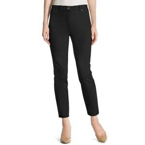 Chico's So Slimming Knit Crop Pant in Black Size Small / 4